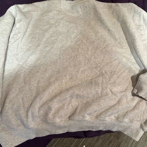 PINK Victoria's Secret Gray Crewneck Sweater